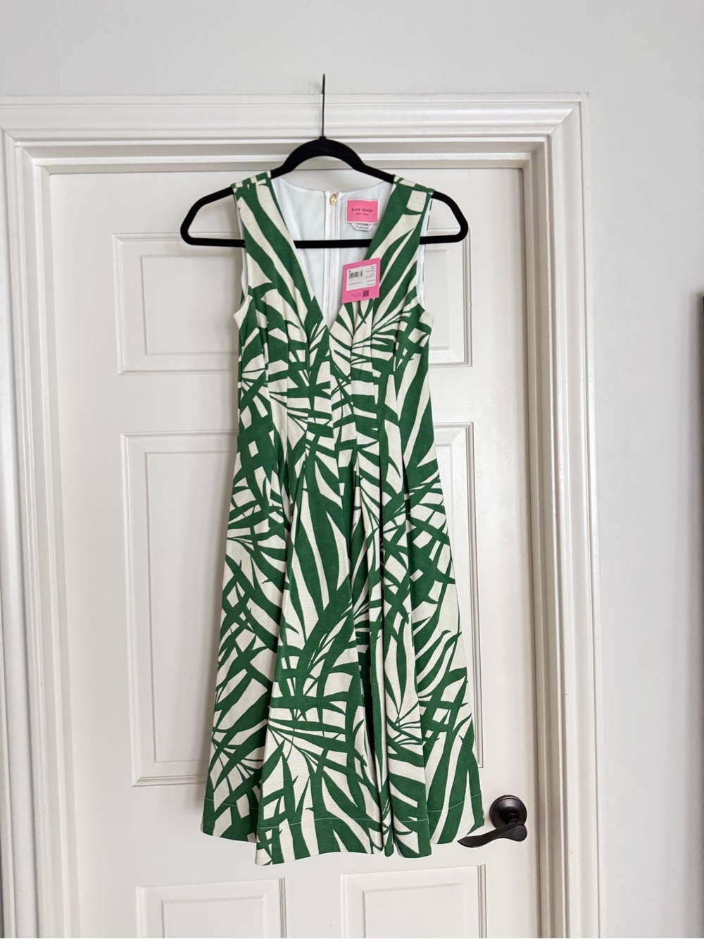 NWT Kate Spade Palm Fronds Dress - Picture 2 of 7